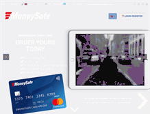 Tablet Screenshot of moneysafecard.com